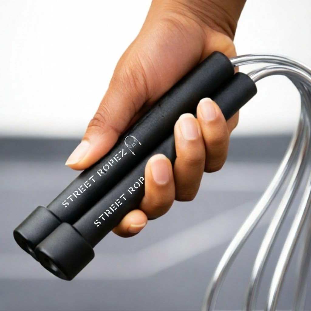 Street Ropez Royalty Double Dutch Jump Ropes (Set of 2) – 14 ft, Heavy-Weight, Tangle-Free, No Doubling Needed, Perfect for Beginners & Pros + Bonus Storage Bag
