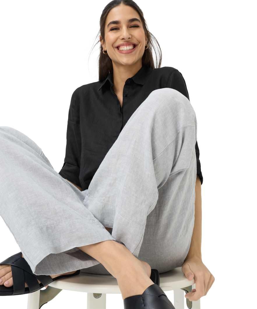 BRAX Style Farina New Pure Linen Quality Pantalón para Mujer
