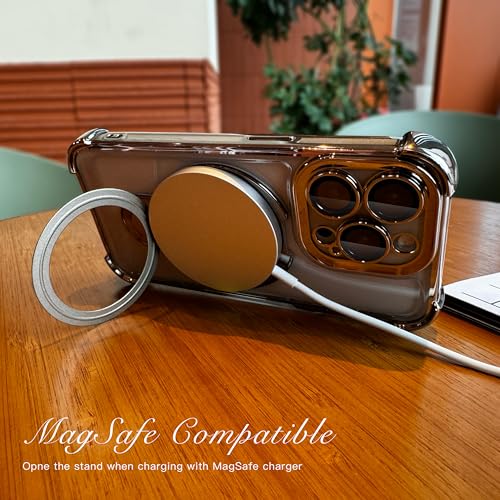 Coque iPhone 15 Pro MagSafe antichoc transparente protection objectif photo - 3