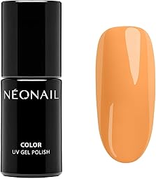 NÉONAIL Pintauñas Semipermanentes 7,2 ml - Naranja - Team Peach - Esmaltes Semipermanentes Para Uñas - Gel Uñas - Manicura - Nail Art - Brillo Uñas - Laca De Uñas - Esmalte Uñas