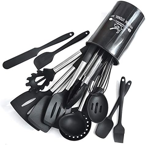 Miniatura 5 de Utensilios de cocina para el hogar, utensilios de cocina y herramientas, 14 piezas resistentes al calor, juego de utensilios de cocina