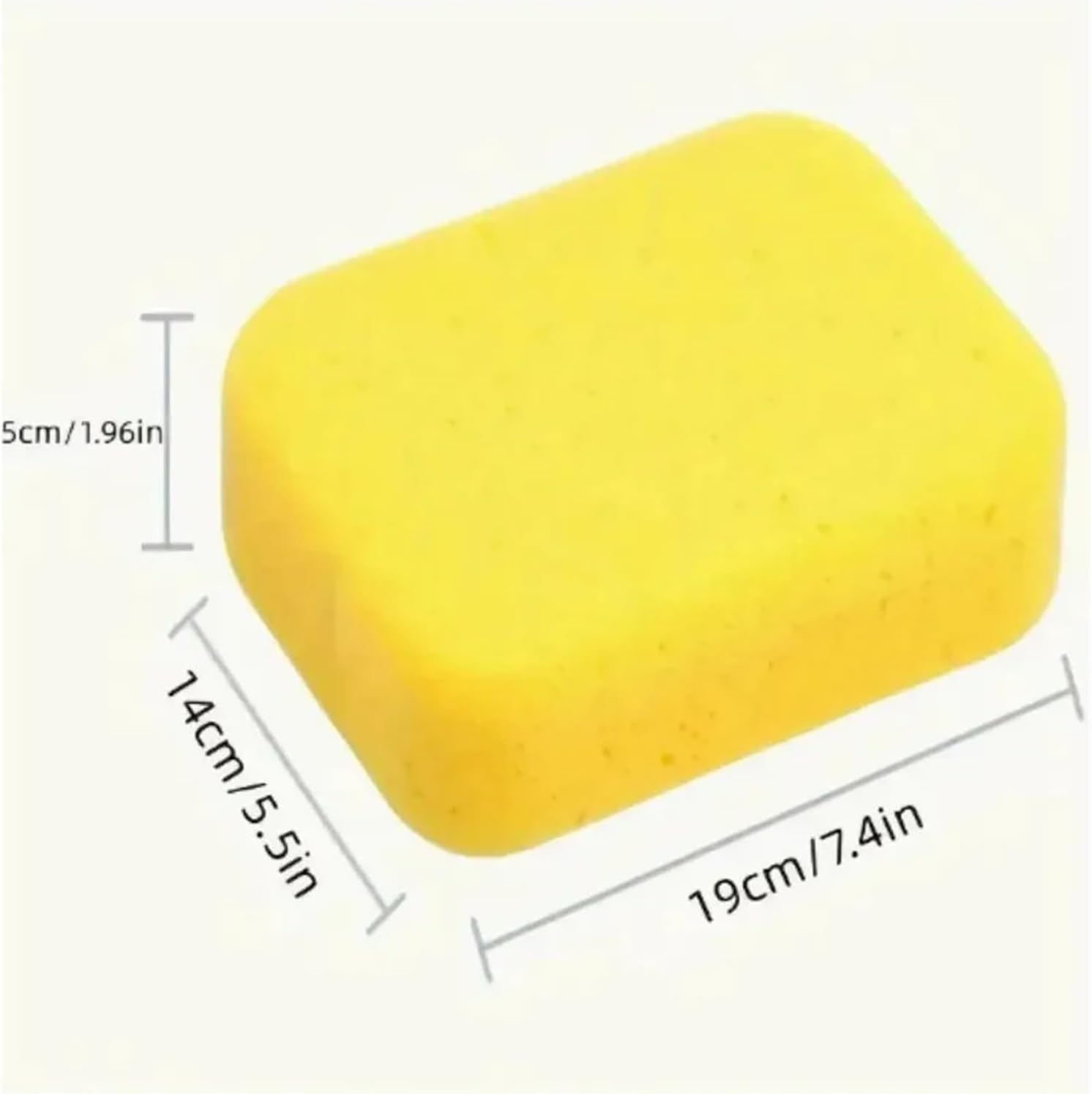 10~1Pcs Car Wash Sponge Large Detailing Block High Density Foam Wax Applicator Pad Scratch Free Auto Cleaning Supplies Tool(10pcs)