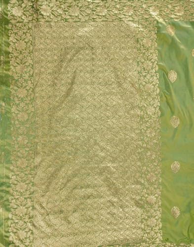 Image of SIRIL Women's Banarasi Soft Silk Saree Pure Silk with Unstitched Blouse Piece