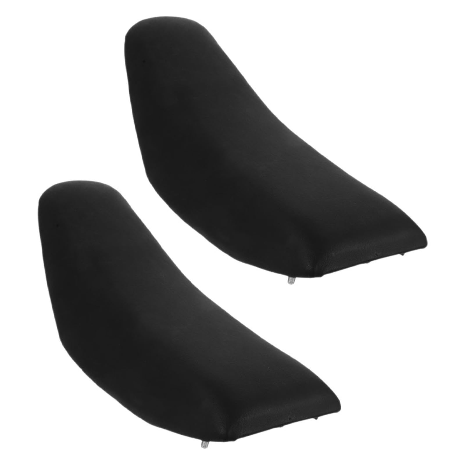 Mobestech Lot de 2 Coussins de Selle de Rechange pour Vélo Électrique Larges Et Confortables pour Siège de Tout-