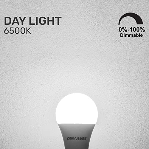 paul russells LED GLS, Dimmable Bayonet Light, 14W 1521 Lumens B22 A70 LED Bulbs, 100w Equivalent, 6500K Daylight - Image 3