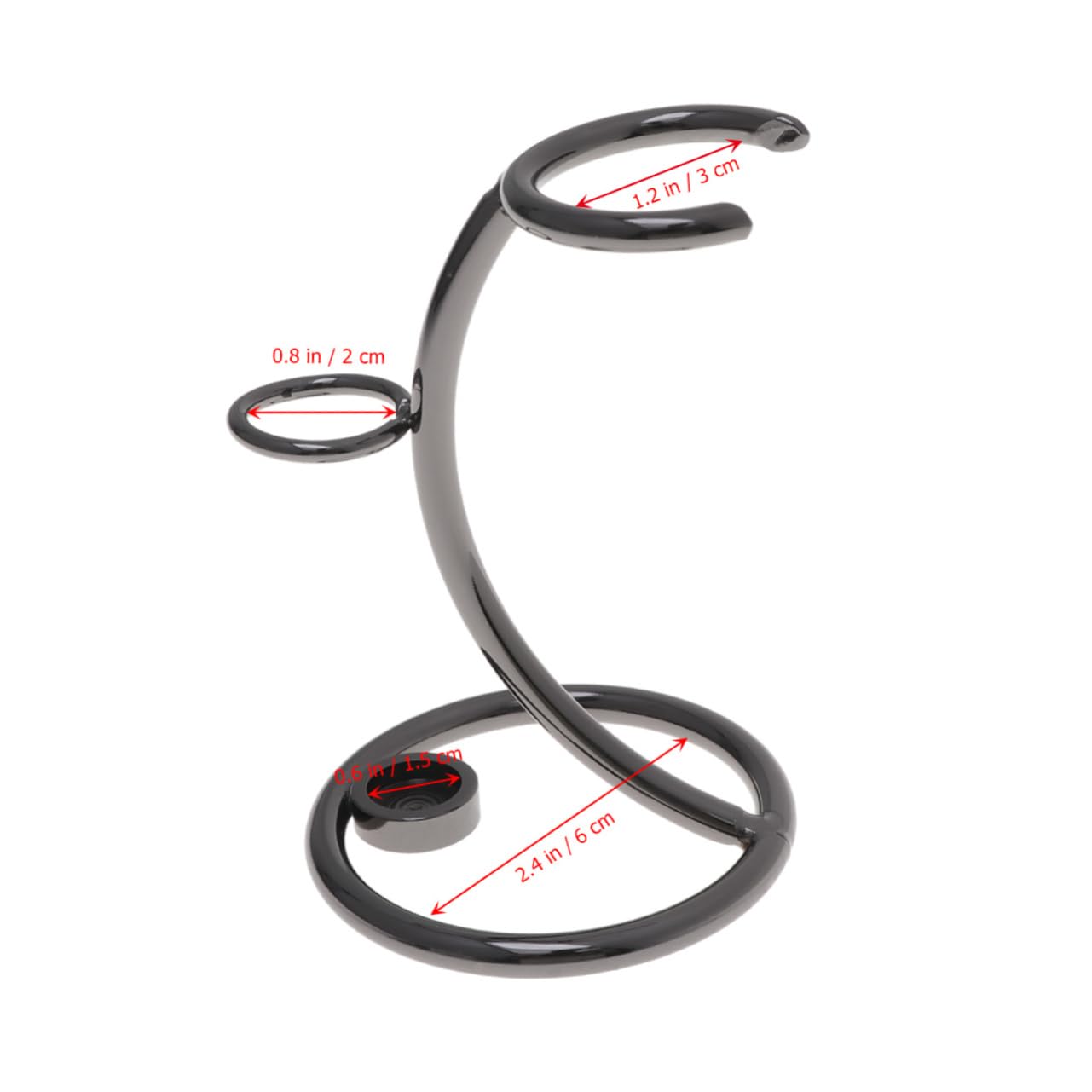 IWOWHERO Heated Beard Brush for Men Razor Kit for Men Beard Edger Razor Holder Stand Shave Brush Stand