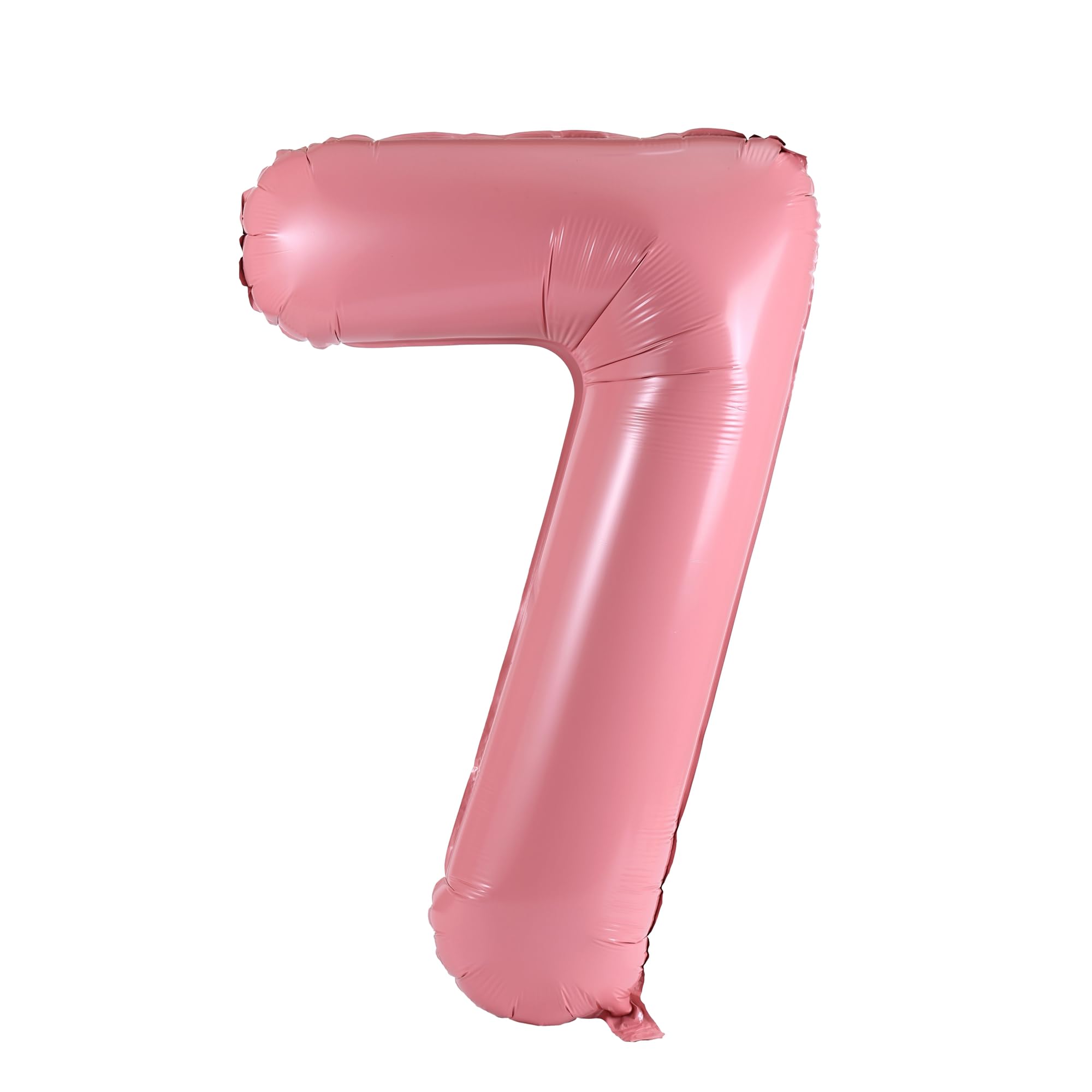 YPSelected 32 Inch Large Foil Helium Number Balloon Birthday Wedding Party 0-9 (Baby Pink, 7)