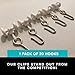 Room/Dividers/Now Curtain Track Hooks 20 Pack - Durable Ceiling Track Roller Hooks for Curtains - Smooth Glider Curtain Tracks Rollers for Dividers or Closet Use - White Plastic and Steel Construction