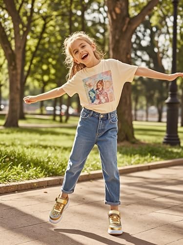 Girls Boys Sneakers Kids Running Tennis Shoes Glitter Sparkly Braided Bling Design,Athletic Shoes for Children Youth2