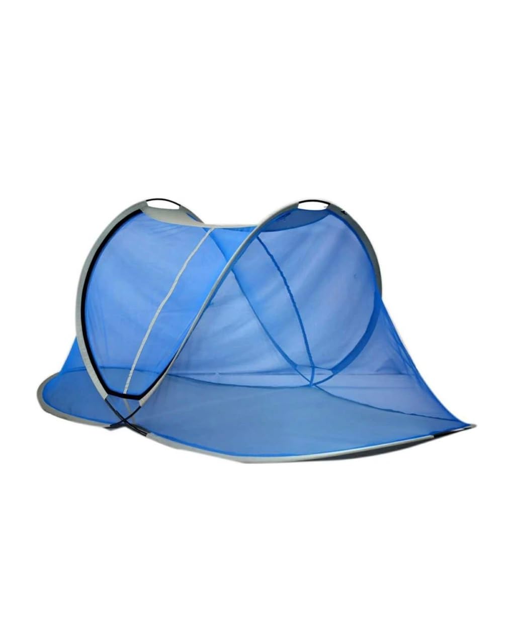 Pop-Up Mosquito Net for Single Bed, 198x91x152 cm, Blue | Foldable Design, Easy Setup, Tent Style, Indoor Use, Insect Protection-image-25
