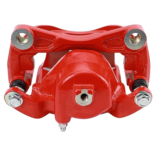 Image of TRQ Performance Front Driver and Passenger Side Brake Caliper Set Caliper Brackets Hardware Compatible with 07-09 Nissan Altima 07-10 Sentra SE-R 07-08 Sentra SE-R Spec V