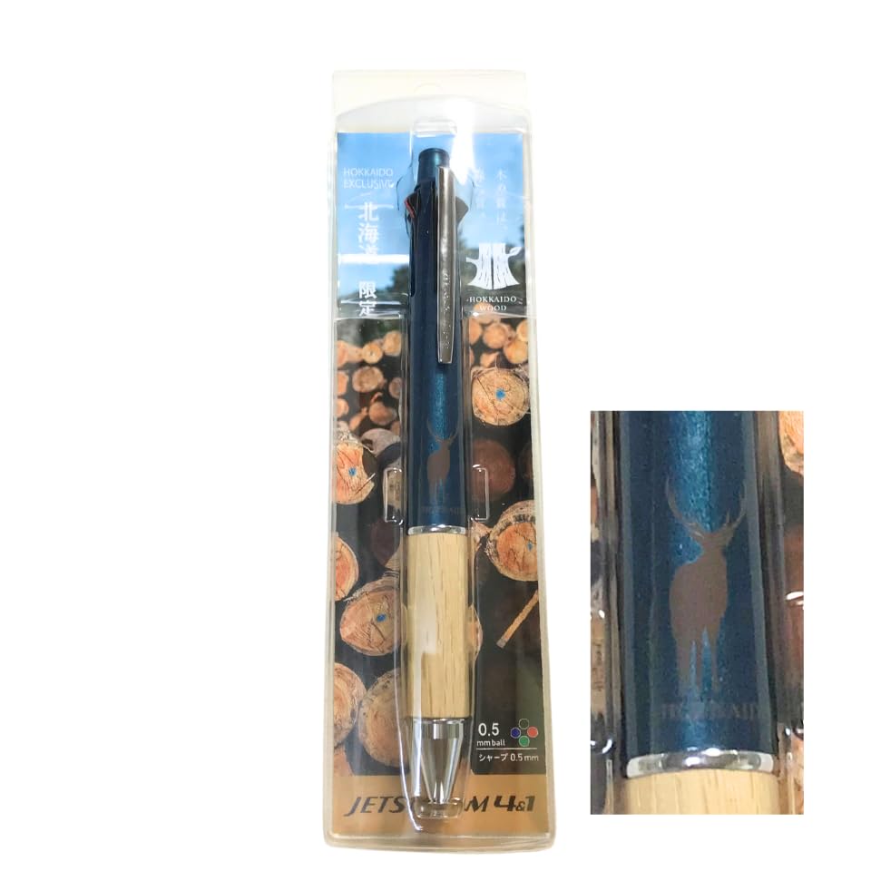 Amazon | 北海道限定 ジェットストリーム 4&1 エゾシカ (ティール