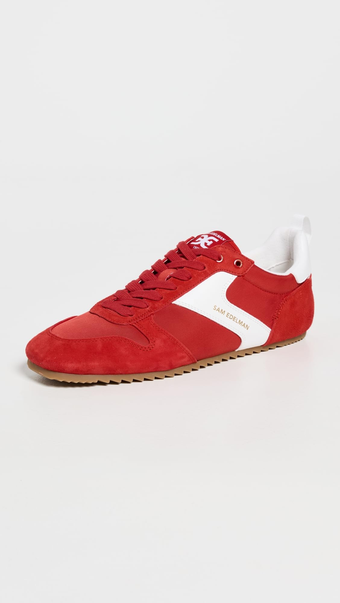 Sam Edelman Sneaker Zaria Donna, Rosso/bianco, 39 EU