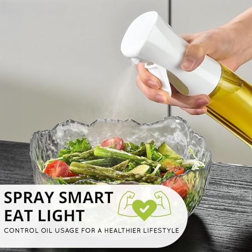 Image of YETI Glass Oil Sprayer Bottle for Kitchen (220ml) - 100% Food-Safe Vinegar & Olive Oil Spray Bottle for Healthy Cooking, Salad Dressing, Air Fryer, BBQ & Grilling Rambler 20 (Multi-color)