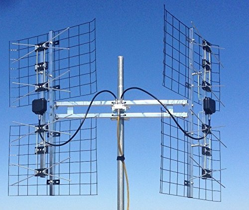 FOCUS ANTENNAS FOCUS-8HD-90D 8-BAY UHF antenna with adjustable bays