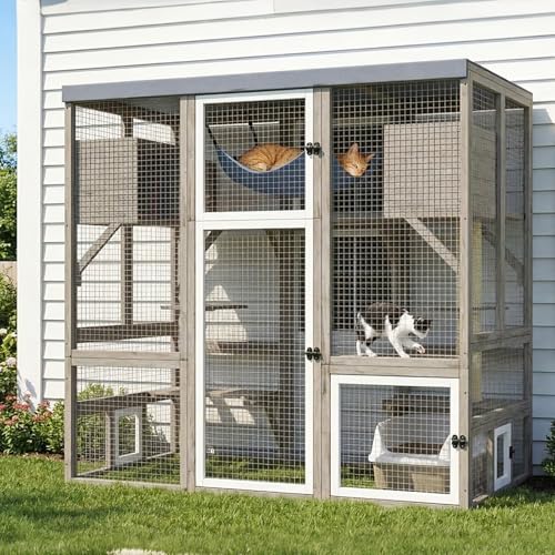 Ketive Large Walk-In Cat House
