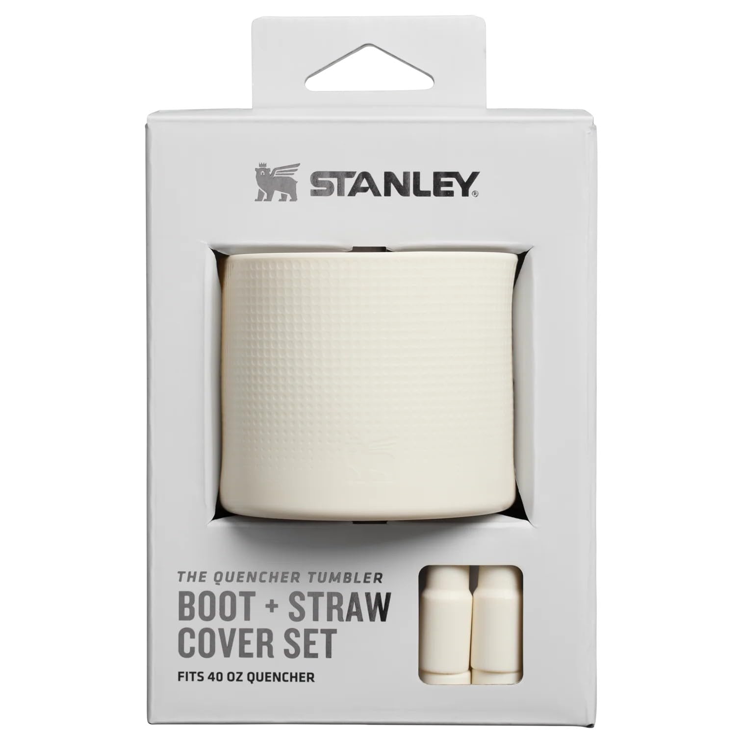 Stanley 1913 Quencher Boot i Zestaw Osłonek na Słomki 1.2L - Cream