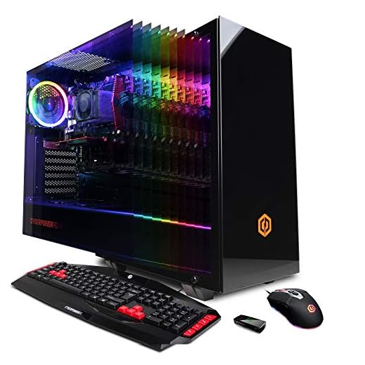 CyberpowerPC Gamer Master GMA888A Gaming PC (AMD Ryzen 3 2300X 3.5GHz, 8GB DDR4, AMD Radeon R7 240 2GB, 120GB SSD, 1TB HDD, 802.11AC WIFI & Win 10 Home) Black