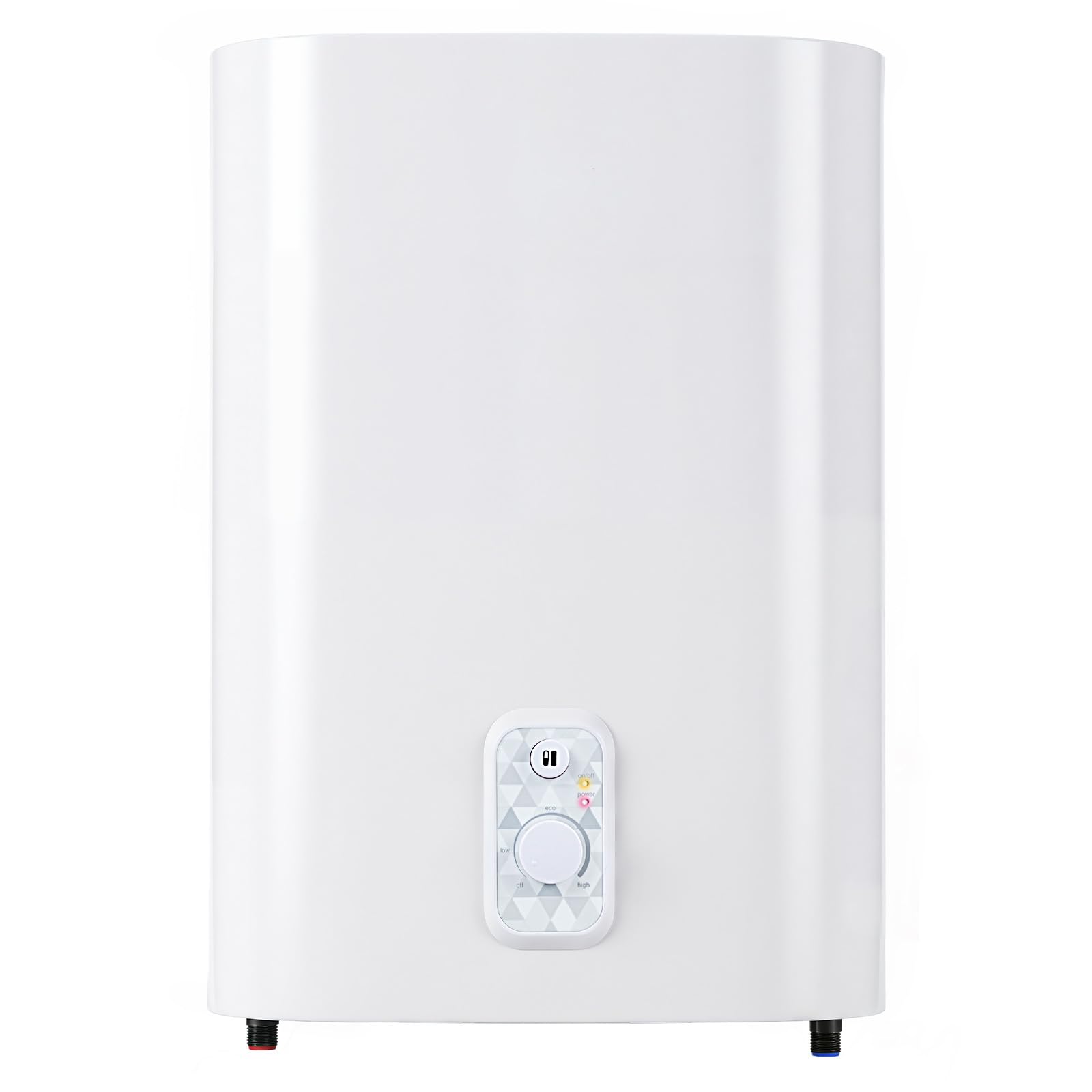 GYMAX 25 L Scaldabagno Elettrico con Doppio Serbatoio, 43,5 x 25 x 65 cm