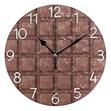 Horloge murale décorative : Cette horloge décorative est idéale pour décorer votre salon, chambre, cuisine, salle de bain, salle de classe, chambre d'amis, bureau, salle à manger, café, bibliothèque ou tout autre mur, quelle que soit sa couleur.