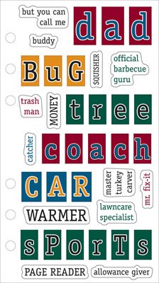 Stickopotamus Phrase Cafe Stickers-Call Me Dad