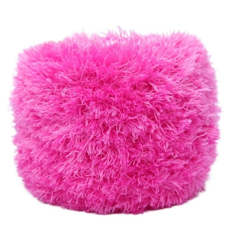 Rainbow Wool 200G Coral Velvet Handmade Wool Yarn Plush Knitting Natural Crochet Fluffy Knitting Crochet Wool (Color : 17 Rice Noodles)