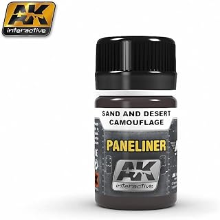 AK Interactive Air Series: Panel Liner for Sand & Desert Camouflage 35ml Enamel