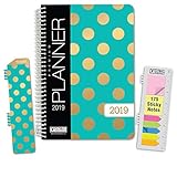 HARDCOVER Calendar Year 2019 Planner: (November 2018 Through December 2019) 5.5