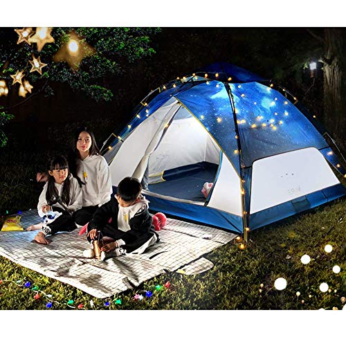 Carpa de Camping Plegable 3 en 1 GeRRiT para 4-6 Personas miniatura 7