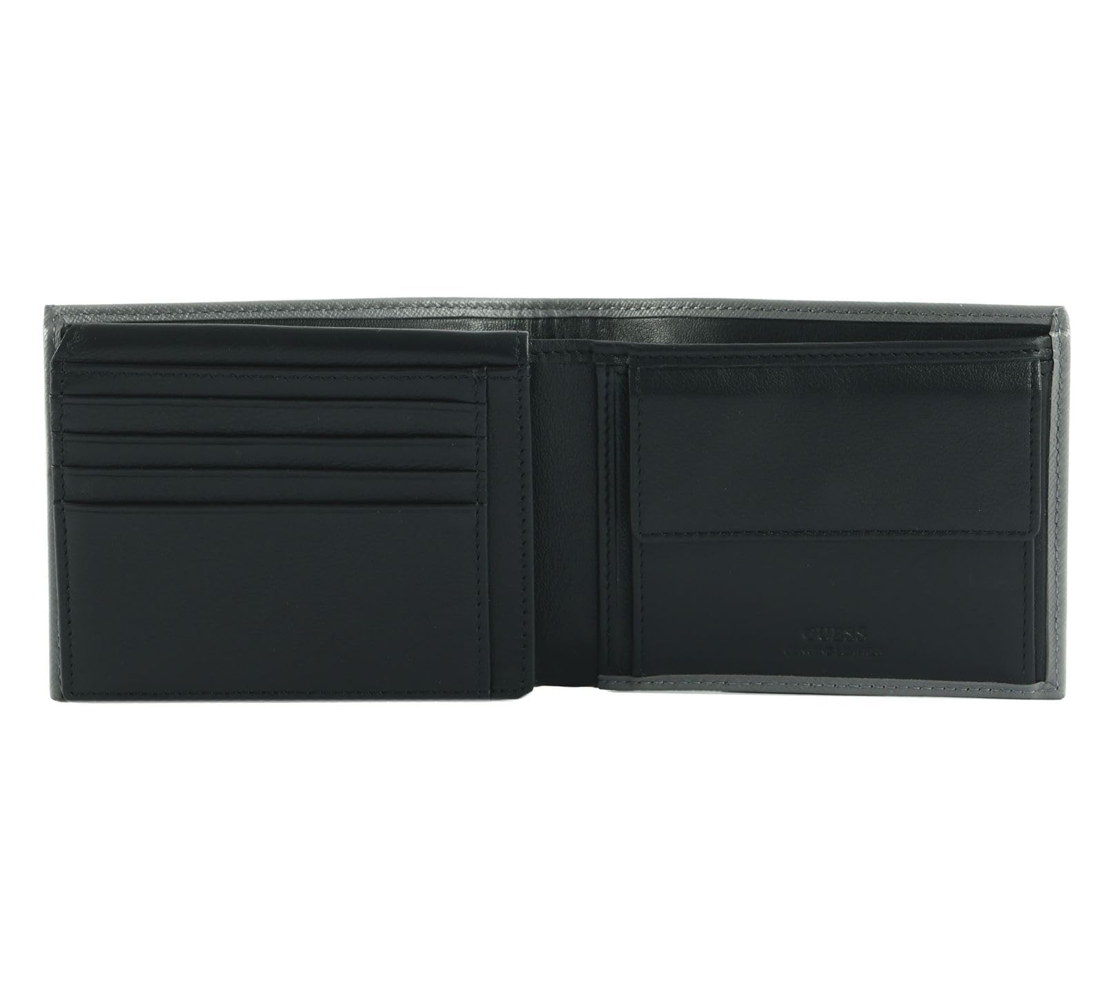 GUESS Monedero Certosa Billfold Coin Wallet Anthracite Gris
