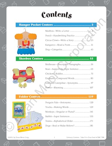 Take It to Your Seat Literacy Centers, Grades 1-3 - Image 2