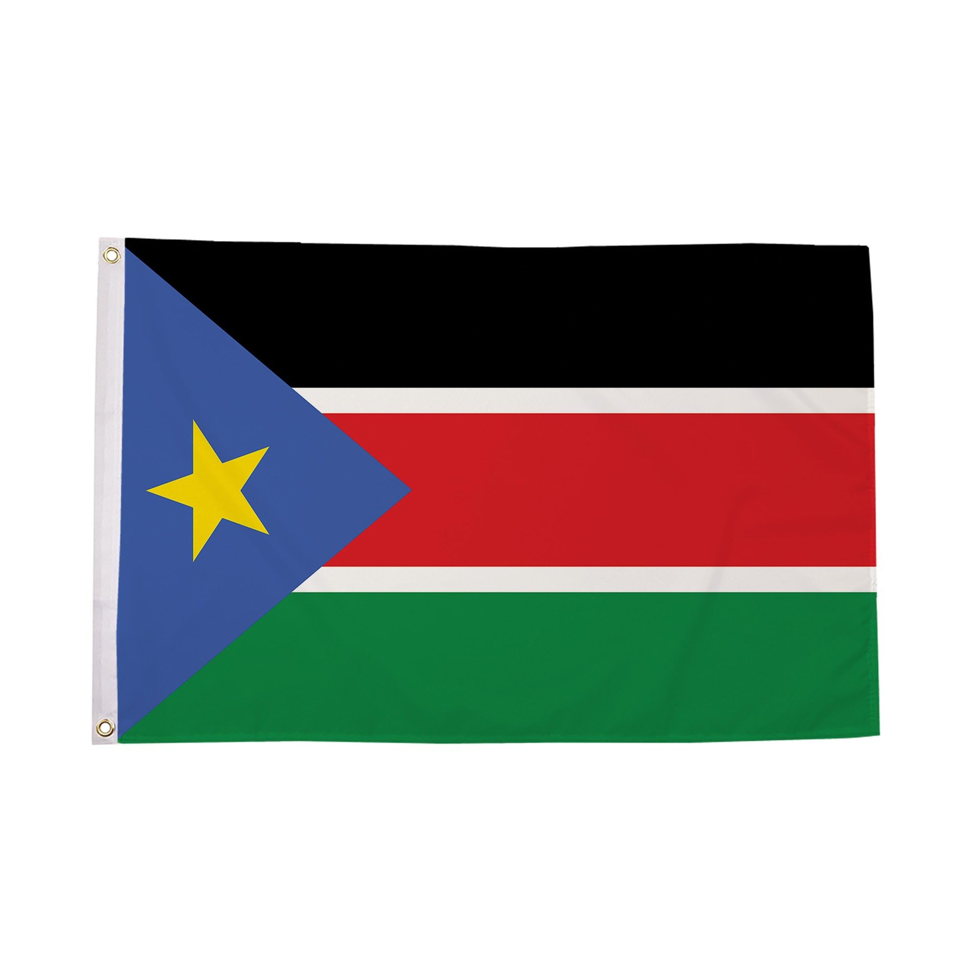 Flagtex Sudan South Flag 5ft x 3ft (150cm x 90cm) โ image 1