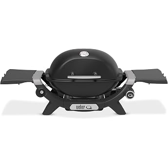 Weber Q 1200N Gas Barbecue with Side Tables