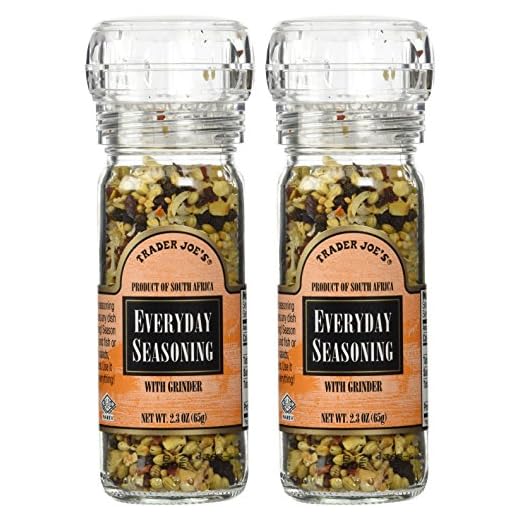 Trader Joe's Everyday Seasoning with Grinder 2.3 oz Pack of 2
