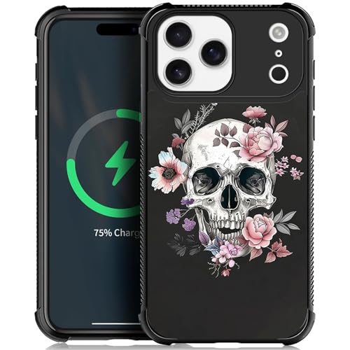 Coque iPhone Nmasd Pro Max Rigide Motif Crâne Premium et Antichoc