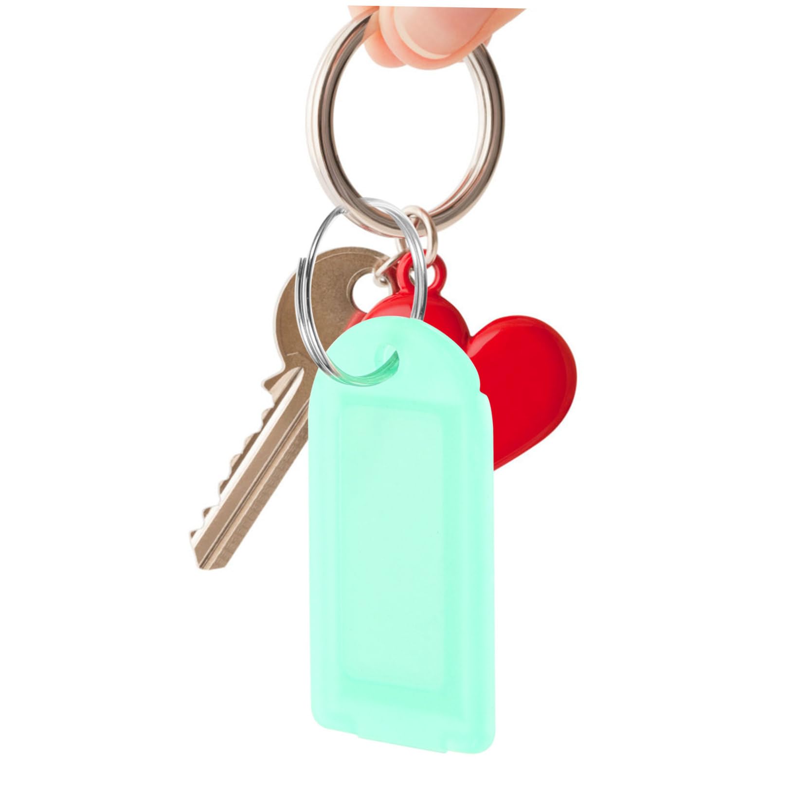 BESPORTBLE 5 Set Etichette Portachiavi Compatte Adesivi Colorati Per Valigie Etichette Per Bagagli Personalizzate Con Accessori Cinghie Per Bagagli Etichette Per Valigie 40 pezzi*5
