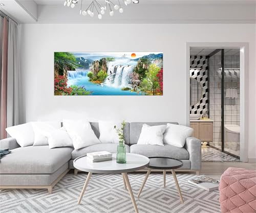Impression sur Toile Style Chinois pour Habiller un Grand Mur Vide