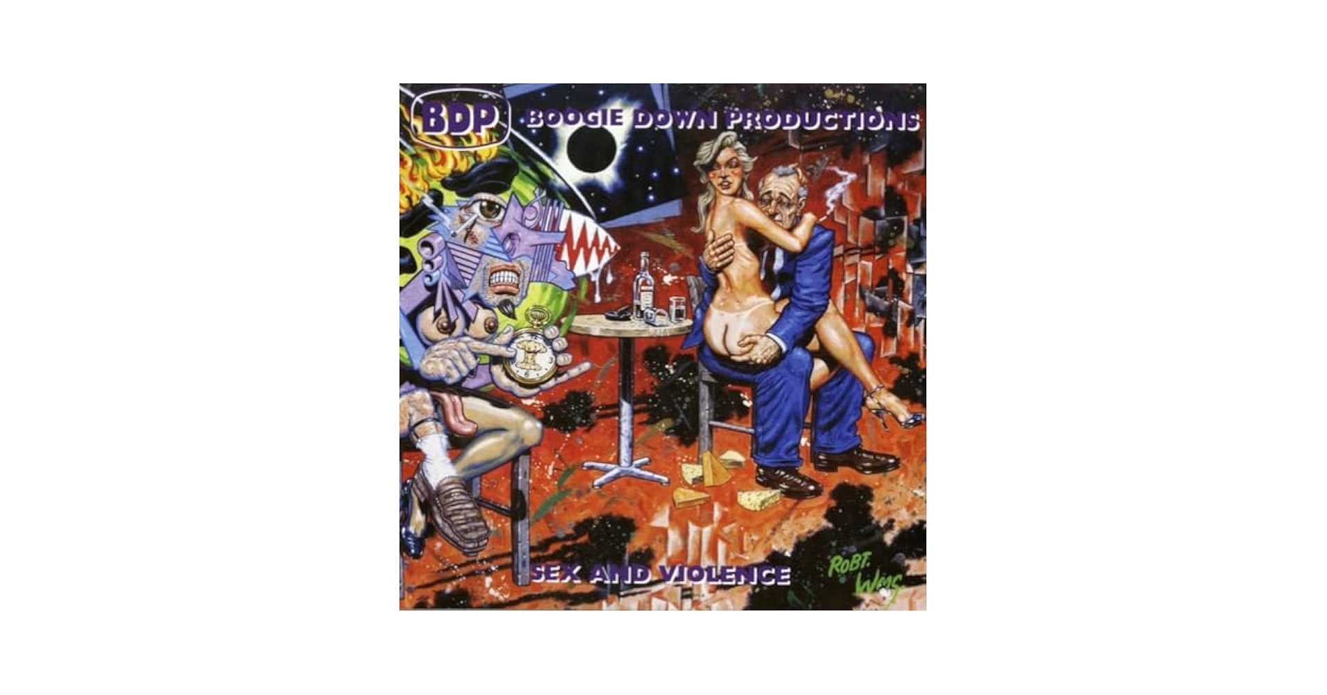 USオリジナル BDP SEX AND VIOLENCE KRS ONE Boogie Down Productions - Sex and Violence Lyrics and