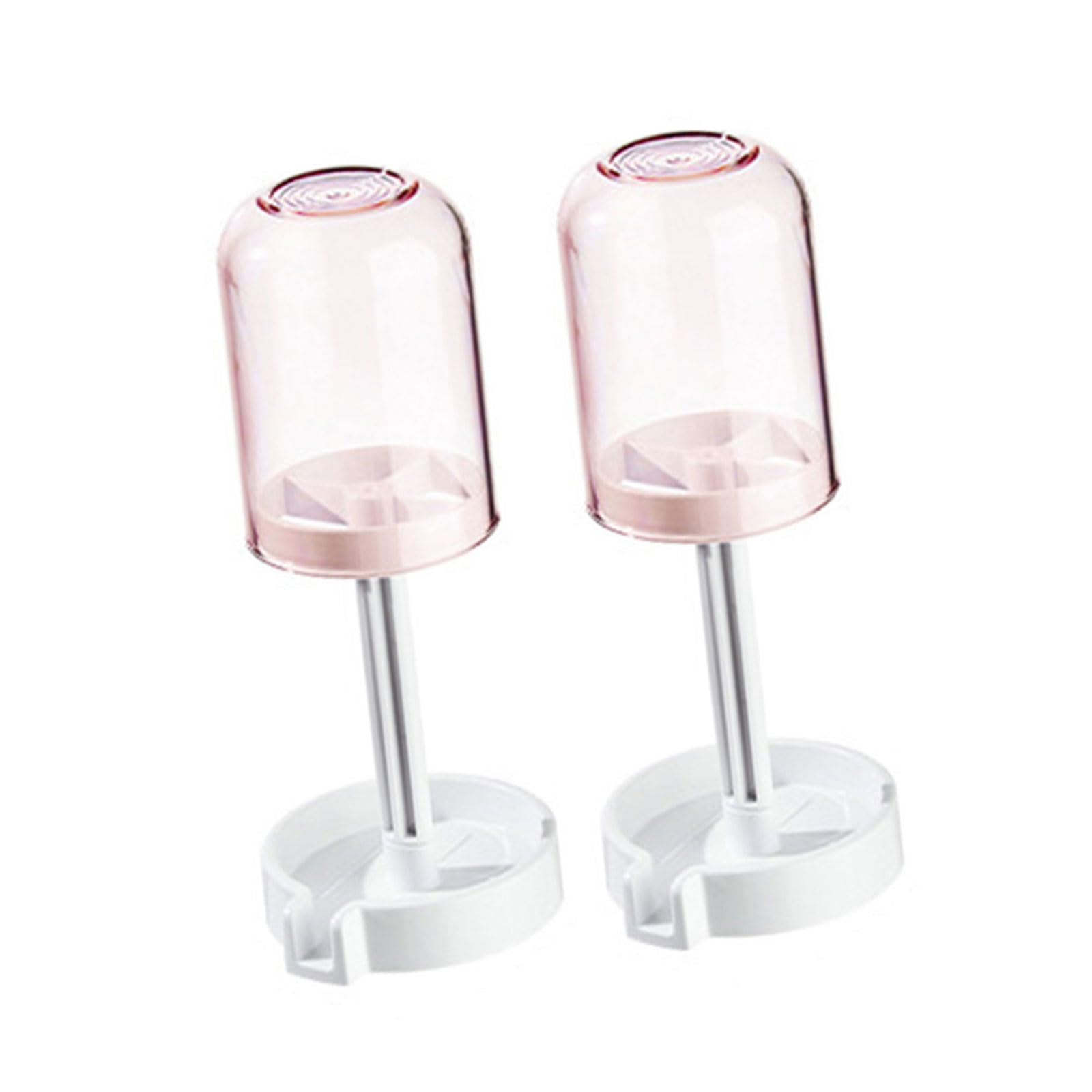 Toothbrush Storage Holder with Covering Lid Drainage Designing Perfectly for Families Health Tool Hygienic Toothbrush Storage