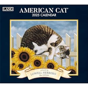 American Cat 2025 Wandkalender von Lang