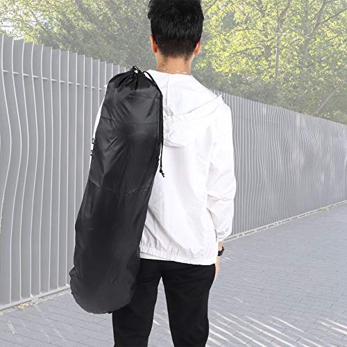 VGEBY Borsa da Skateboard, Custodia per Skateboard Sport, Una Spalla Borsa da Trasporto, Nero, 86 x 28.5 cm