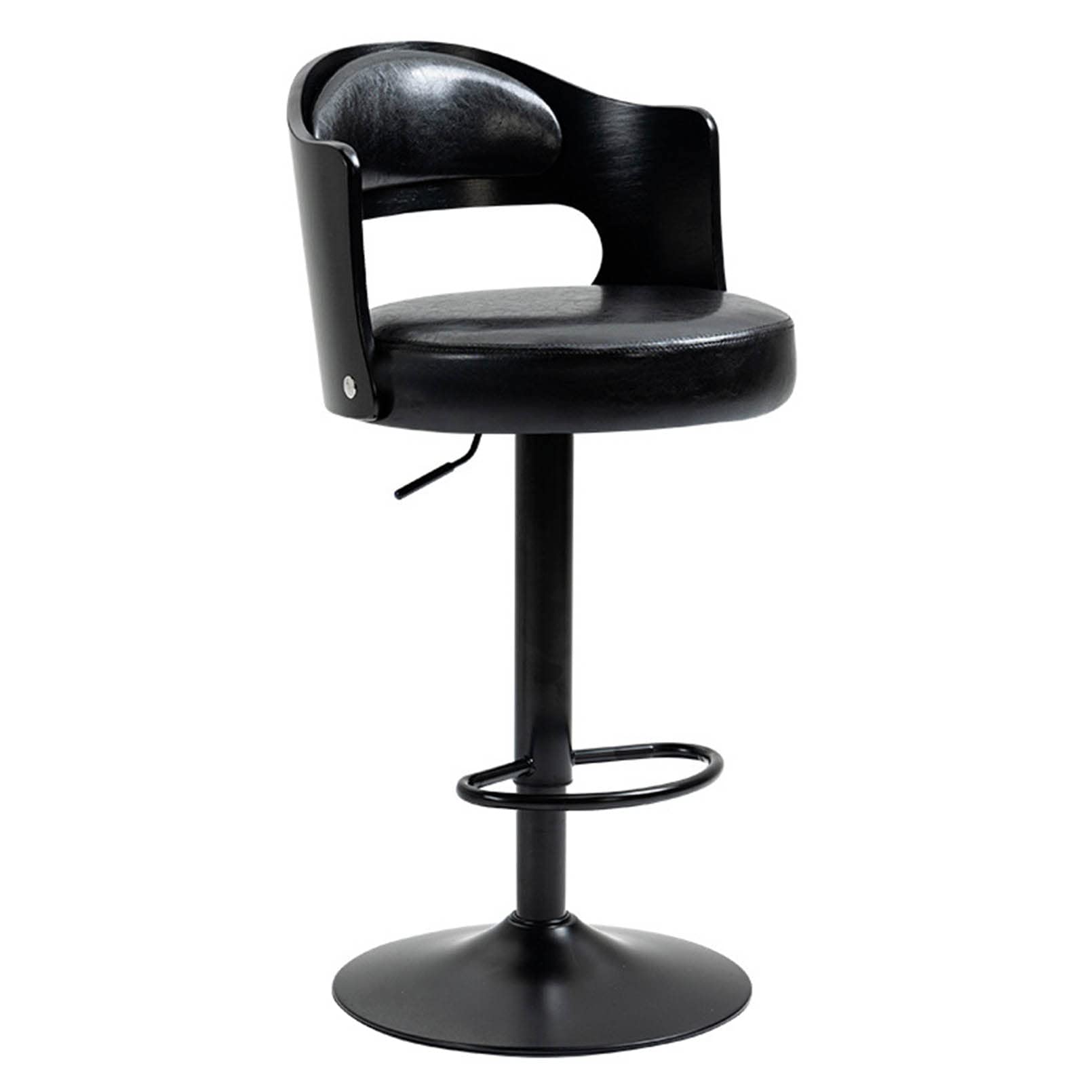 Tabouret de bar réglable avec dossier pour soulager le dos et sécuriser l'assise