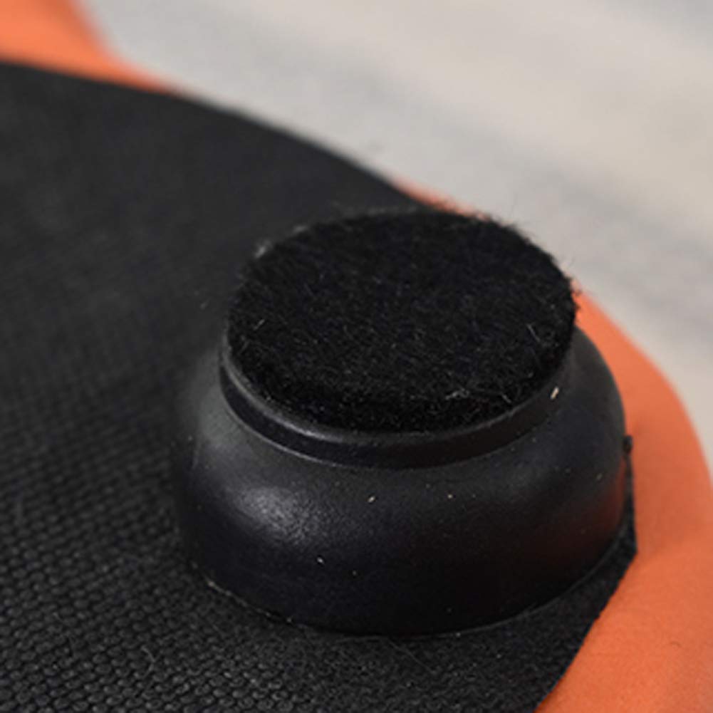 CHITA Faux Leather Storage Stool Ottoman, Foot Rest Stool Seat, Saddle Brown