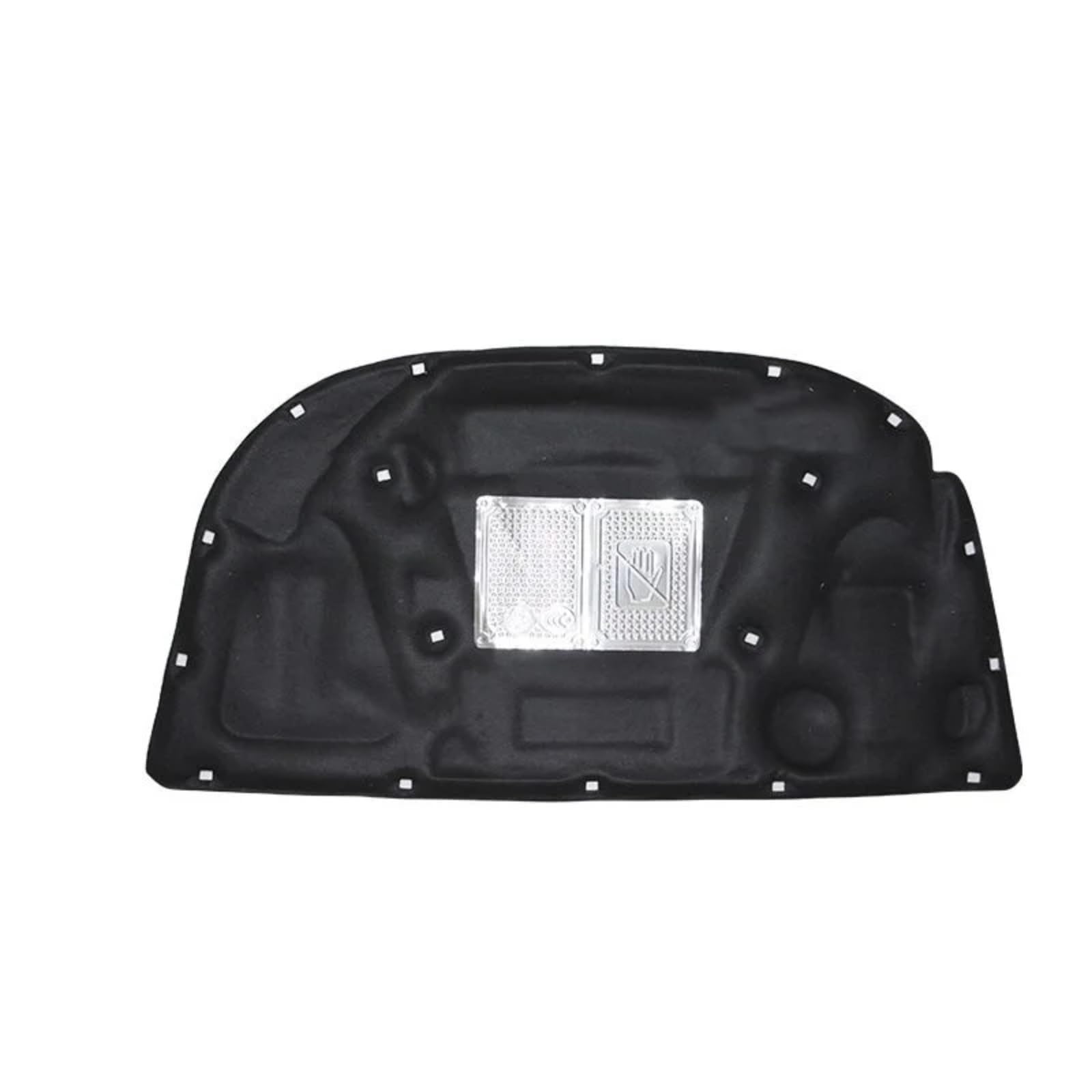 Chefru One Color Hood Sound Insulation Cotton Compatible With A4 B7 8E 8H 2006 2007 Front Hood Engine Flame Retardant Thermal Insulation Pads Soundproof Cotton Mat Car Accessories