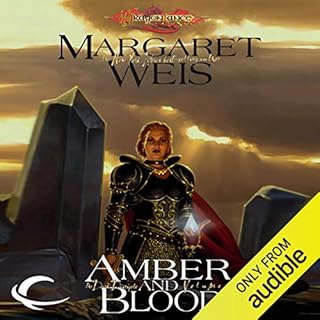 Amber and Blood Audiolibro Por Margaret Weis arte de portada