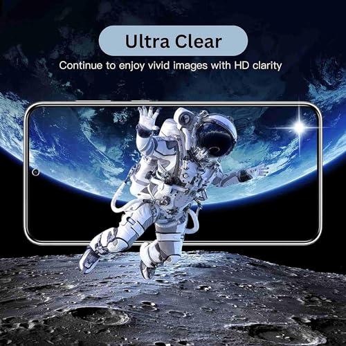 Image of Military-Grade Gorilla Tempered Glass Screen Protector for Samsung A15 5G / Samsung A25 5G (High Clarity) Full Screen Coverage, Scratch & Shockproof with Easy Installation Kit