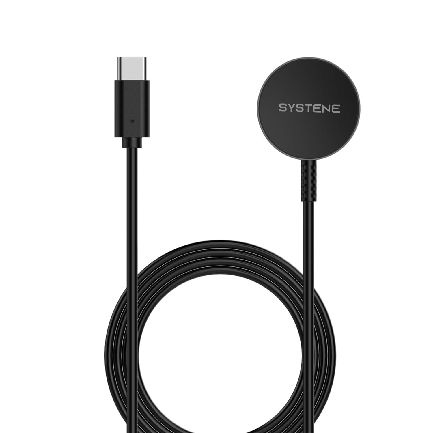 SYSTENE Type C Charger Compatible with Samsung Watch 4/4 Classic, Active 2/1 - Replacement Charging Cable 100cm - Black (B0CNNJ1BV9) Amazon Price History, Amazon Price Tracker