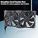 GDSTIME Graphic Card Fans, Graphics Card Cooler, Video Card Fan, PCI Slot Dual 90mm 92mm Fans, VGA Cooler