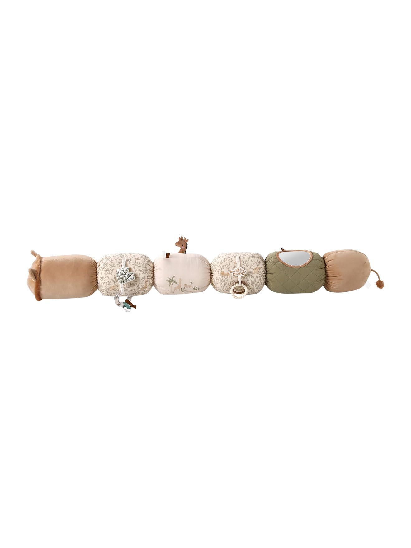 VERTBAUDET Kissen Multi Aktivitäten Entdeckungen, Beige, TU