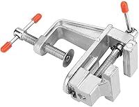 Vista 6 de Mini alicates planos Miniatura Banco Vise Abrazadera de mesa Pinzas planas Prensa de taladro Vice Mesa de aleación de aluminio Herramienta